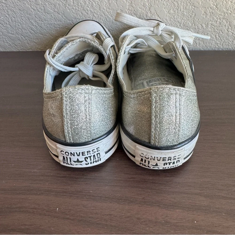 Converse All Star Glitter Sneakers Low Top‎ Lace Up Casual Shoes